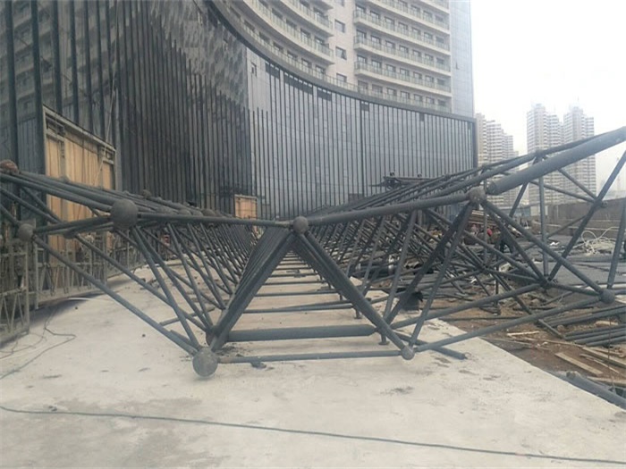 门头沟万豪酒店雨棚网架